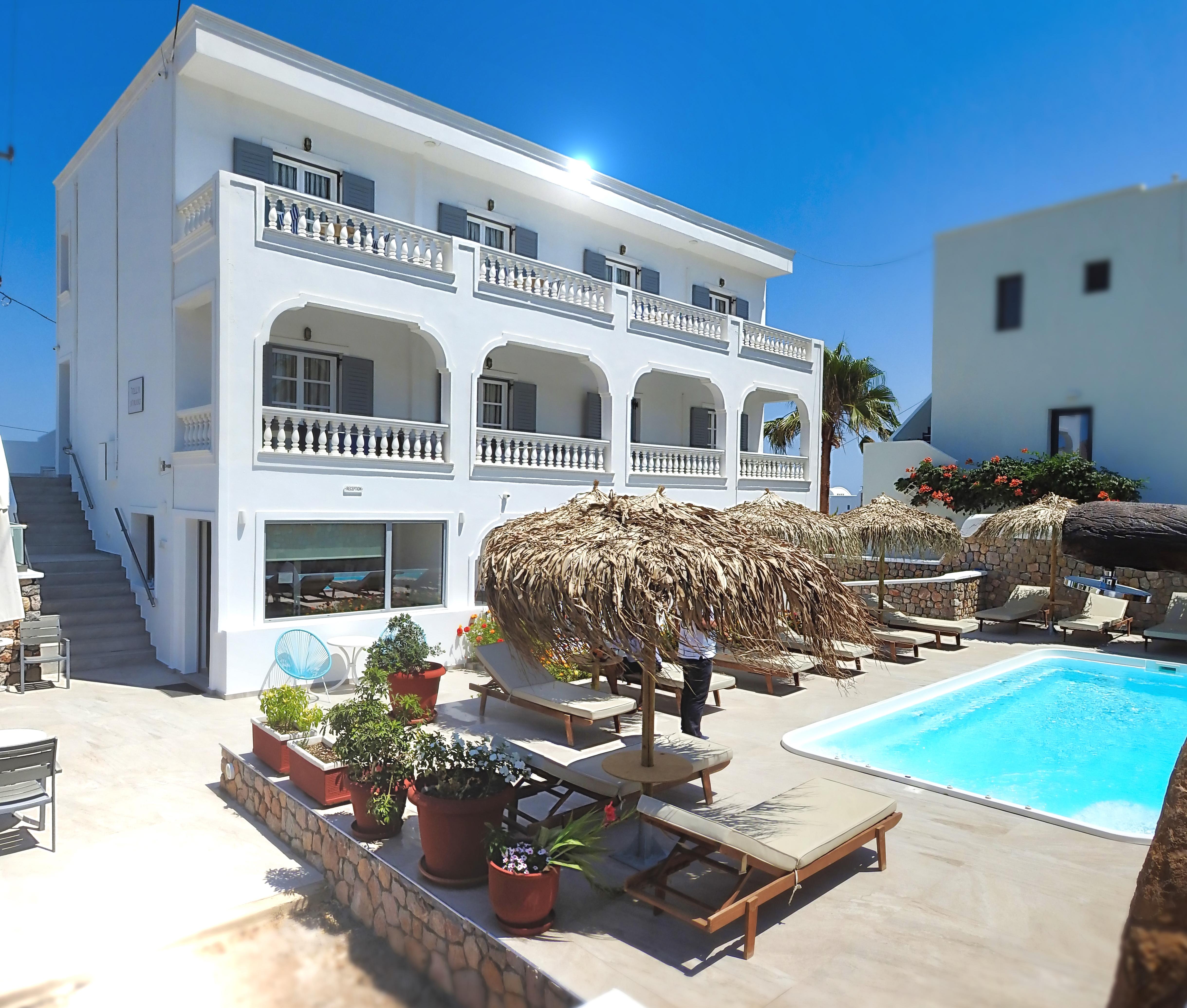 Hotel Avraki Kamári Exteriér fotografie